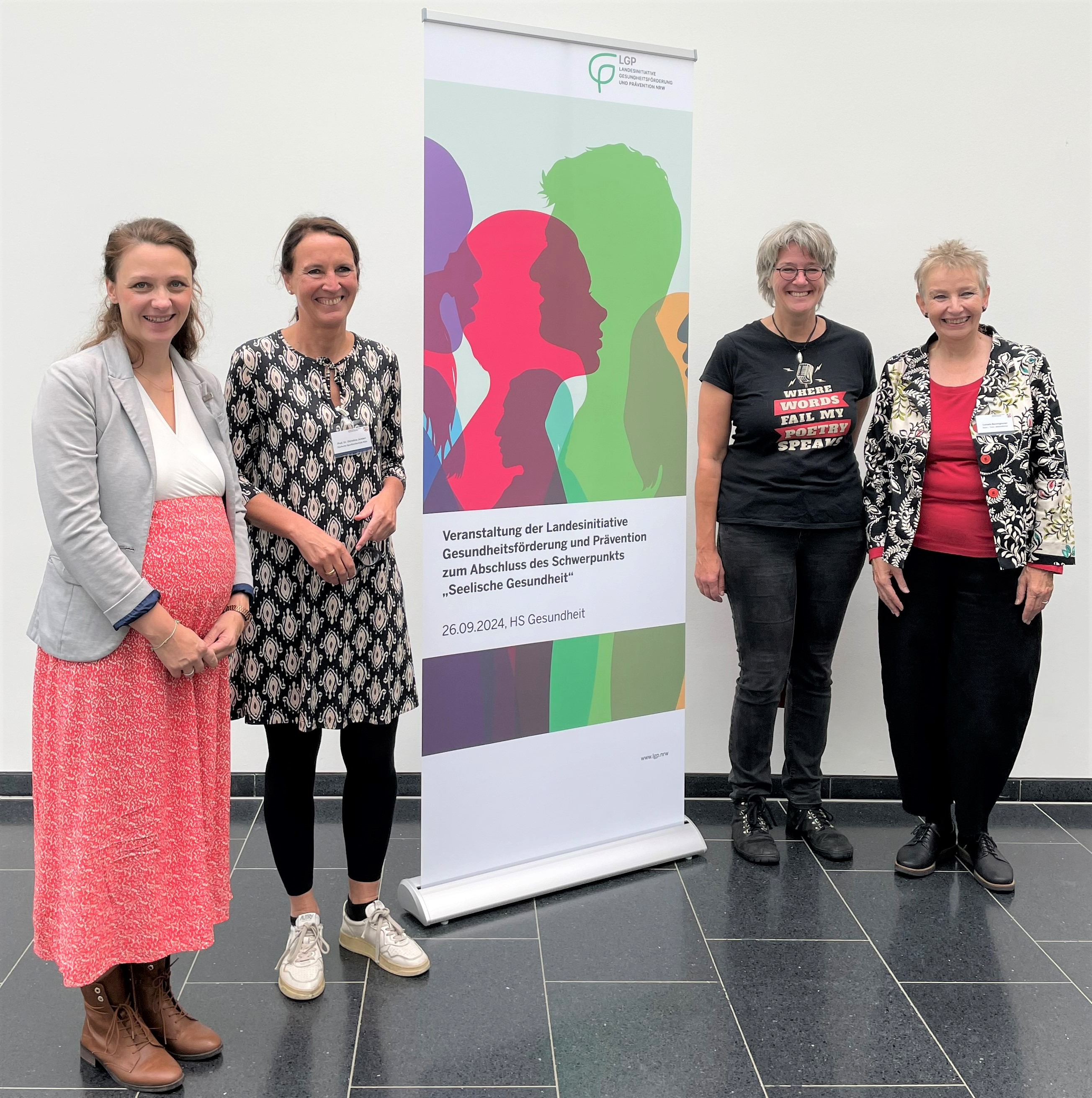 Dr. Lukka Popp, Prof. Dr. med. Dr. Christine Joisten, HannaH Rau, Cornelia Benninghoven